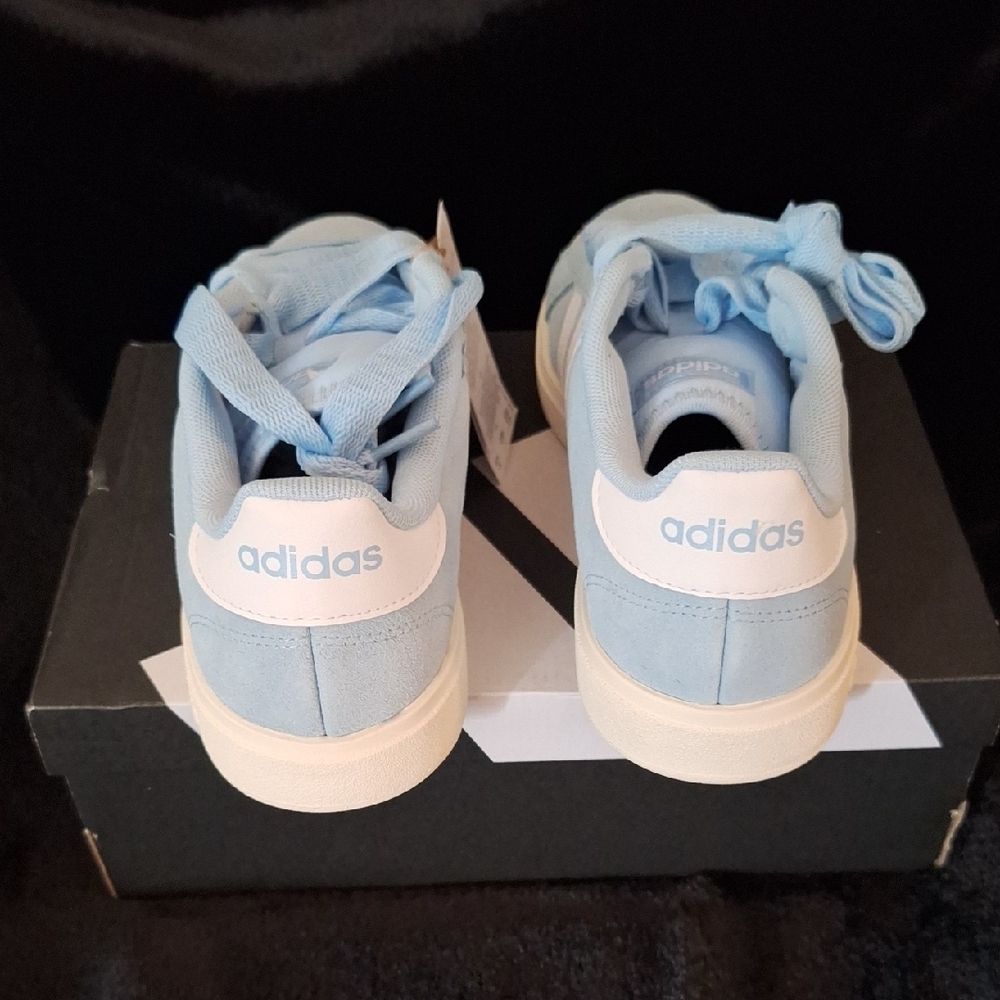 Adidas Light Blue Women's Sneakers - Picture 2 of 6